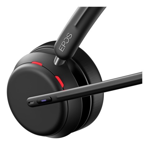 Zestaw słuchawkowy Bluetooth EPOS IMPACT 1061T z ładowarką bezprzewodową, kompatybilny z MS Teams