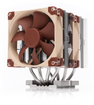 Noctua NH-D9 DX-4677 4U system chłodzenia komputerów Procesor Chłodnica powietrza 9,2 cm Aluminium, Beżowy, Brązowy