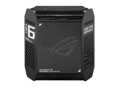 ASUS ROG Rapture GT6 (B-2-PK) Tri-band (2.4 GHz/5 GHz/5 GHz) Wi-Fi 6 (802.11ax) Czarny 4 Wewnętrzne