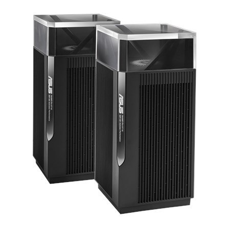 ASUS ZenWiFi Pro ET12 Trójpasmowy (2,4 GHz / 5 GHz / 6 GHz) Wi-Fi 6E (802.11ax) Czarny 3 Wewnętrzne