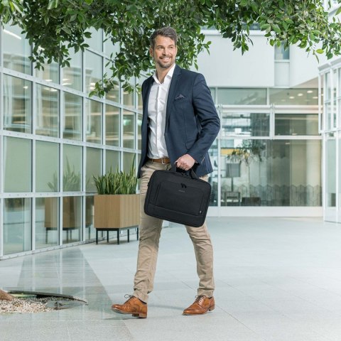 DICOTA Eco Top Traveller BASE 43,9 cm (17.3") Torba ładowana od góry Czarny