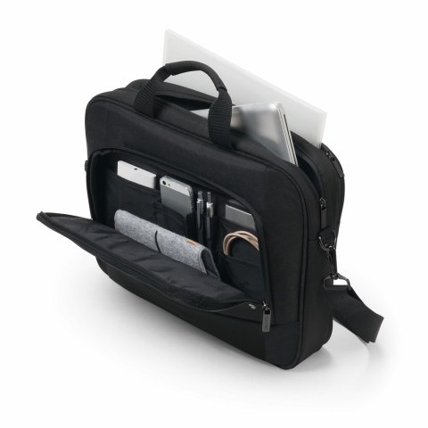 DICOTA Eco Top Traveller BASE 43,9 cm (17.3") Torba ładowana od góry Czarny