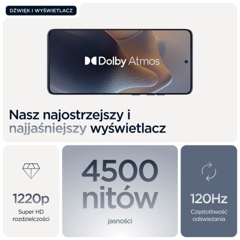 Smartfon Motorola Edge 60 Fusion 8/256 GB Android 15 Slipstream Szary