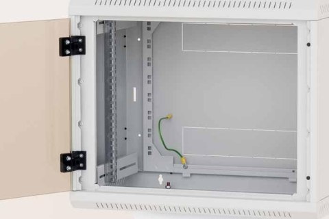 Triton 19" Rack Wall-mount 15U/500 glass door Szafa wisząca Szary