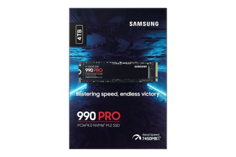 Samsung 990 PRO M.2 4 TB PCI Express 4.0 NVMe V-NAND MLC