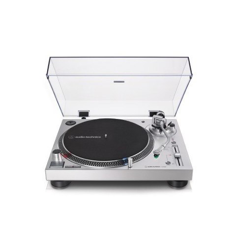 Gramofon Audio-Technica AT-LP120X napęd bezpośredni srebrny
