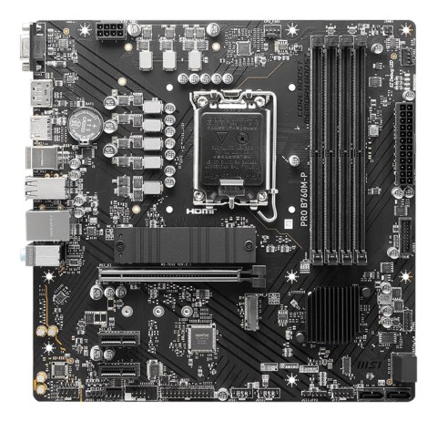 MSI PRO B760M-P płyta główna Intel B760 LGA 1700 micro ATX