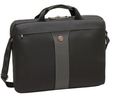Wenger/SwissGear Legacy 17 torba na notebooka 43,2 cm (17") Aktówka Czarny, Szary