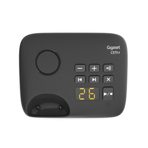 Gigaset C575A - bezprzewodowy telefon DECT/GAP czarny