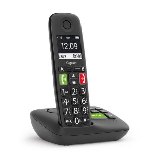 Gigaset E290A - Telefon bezprzewodowy - Automatyczna sekretarka z identyfikatorem dzwoniącego - ECO DECT/GAP