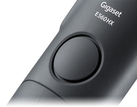 Telefon bezprzewodowy Gigaset E560 HX z zestawem głośnomówiącym szary