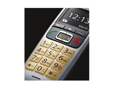 Telefon bezprzewodowy Gigaset E560 HX z zestawem głośnomówiącym szary