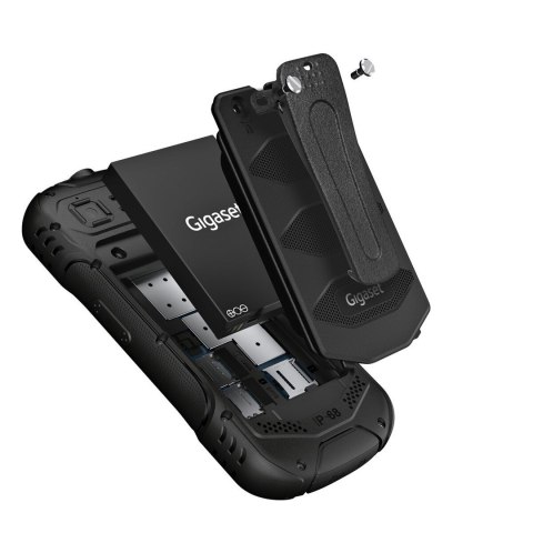 Telefon komórkowy Gigaset GLX 8 Active black - 2,500 mAh
