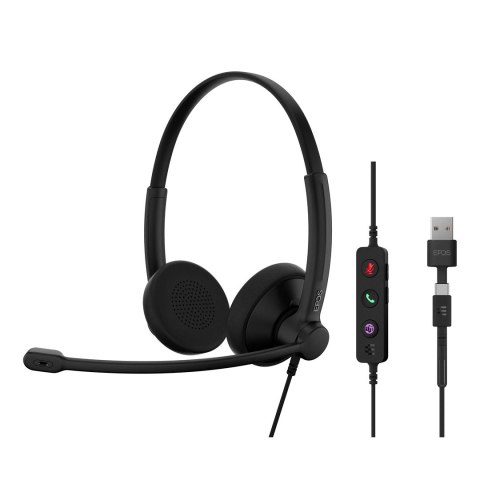 Zestaw słuchawkowy EPOS IMPACT 100 UC Stereo USB-C+A Headset - Stereo (1001420)