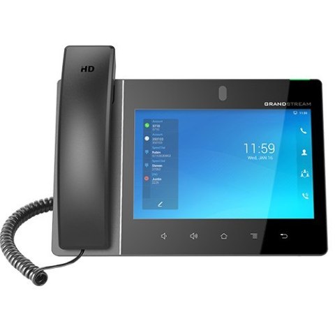 Grandstream GXV 3480 HD Telefon VoIP CZARNY