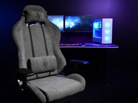 Fotel gamingowy Arozzi Torretta SoftFabric ASH