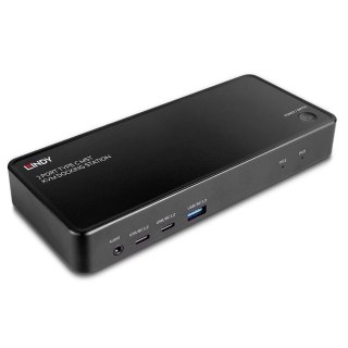 Replikator portów LINDY USB-C do 1xHDMI/1xDP/1xRJ45/3xUSB-A/3xUSB-C/1xAudio