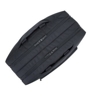 Torba do notebooka 17,3" RIVACASE Tegel czarna, z materiału wodoodpornego