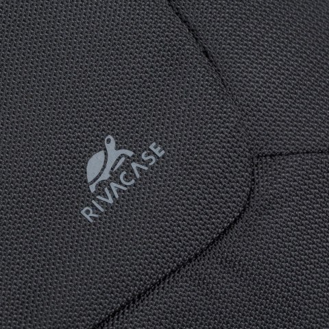 Torba do notebooka 17,3" RIVACASE Tegel czarna, z materiału wodoodpornego