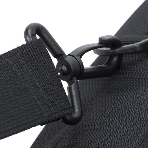 Torba do notebooka 17,3" RIVACASE Tegel czarna, z materiału wodoodpornego