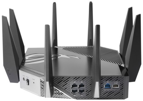 ASUS GT-AXE11000 router bezprzewodowy Gigabit Ethernet Trójpasmowy (2,4 GHz / 5 GHz / 6 GHz) Czarny