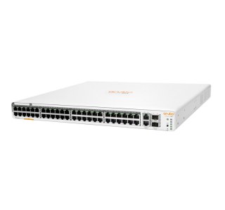 Aruba Instant On 1960 48G 40p Class4 8p Class6 PoE 2XGT 2SFP+ 600W Zarządzany L2+ Gigabit Ethernet (10/100/1000) Obsługa PoE 1U 