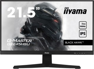 Monitor Iiyama 22 G2245HSU-B2 HDMI DP USB - Płaski ekran - 54,6 cm