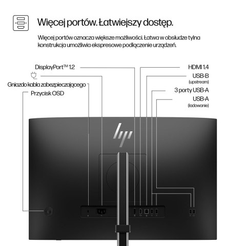 Monitor HP Series 5 24-calowy monitor seria 5 Pro WUXGA - 524pn