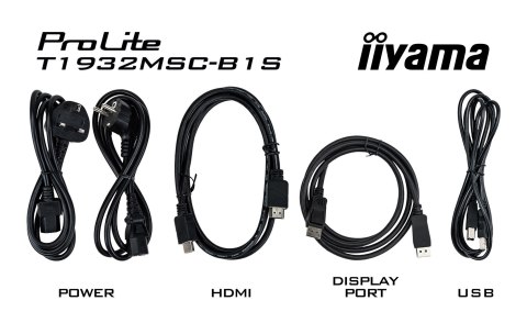 Monitor iiyama ProLite T1932MSC-B1S 19" - Płaski ekran - 48,3 cm