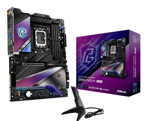 Asrock Phantom Gaming Z890 Nova WiFi Intel Z890 LGA 1851 (Socket V1) ATX