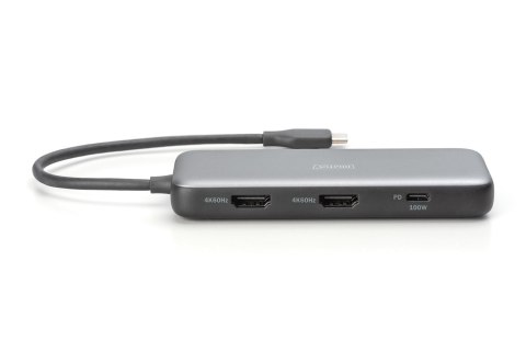 Digitus Stacja dokująca USB-C, 8-portowa