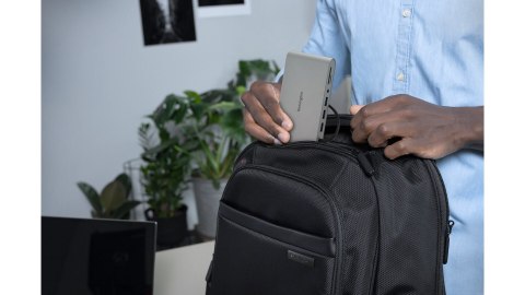 Kensington Przenośna stacja dokująca UH1440P, USB-C, 5 Gb/s, podwójne wideo, nie wymaga sterowników, zasilanie