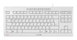 Klawiatura CHERRY STREAM KEYBOARD TKL Uniwersalne USB QWERTZ Niemiecki Biały