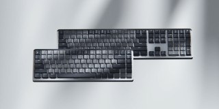 Logitech 920-010780 klawiatura Biuro RF Wireless + Bluetooth QWERTY Amerykański międzynarodowy Grafitowy, Szary