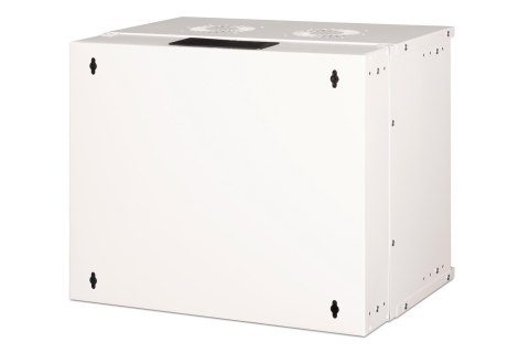 Szafa sieciowa wisząca 19" 9U, SOHO PRO 460 x 540 x 400 mm, drzwi szyba, szary, niezłożona, 60kg