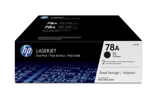 TONER CARTRIDGE 78A BLACK/DUAL PACK