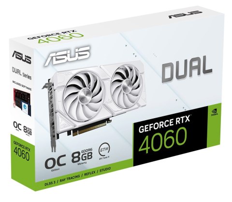 ASUS Dual -RTX4060-O8G-EVO-WHITE NVIDIA GeForce RTX 4060 8 GB GDDR6