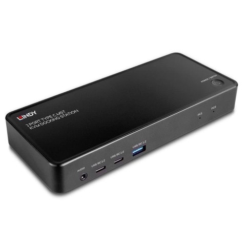 Replikator portów LINDY USB-C do 1xHDMI/1xDP/1xRJ45/3xUSB-A/3xUSB-C/1xAudio