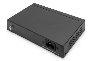 Switch niezarządzalny 4x Gigabit Ethernet, PoE af/at 60W, 1 port uplink, desktop