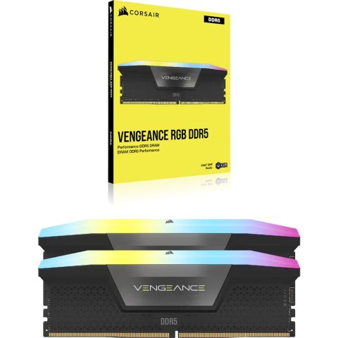 Corsair Vengeance RGB CMH32GX5M2X7200C34 moduł pamięci 32 GB 2 x 16 GB DDR5 7200 MHz