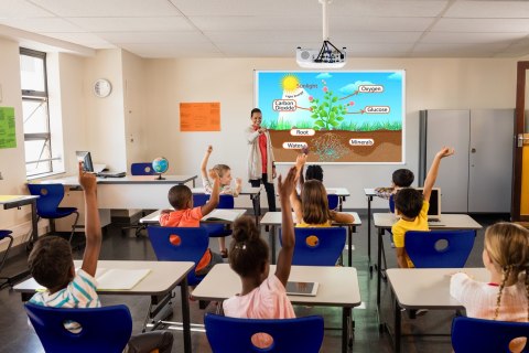 Epson EB-FH52 projektor danych 4000 ANSI lumenów 3LCD 1080p (1920x1080) Projektor pulpitowy Biały