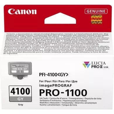 INK PFI-4100 GY GREY INK TANK/