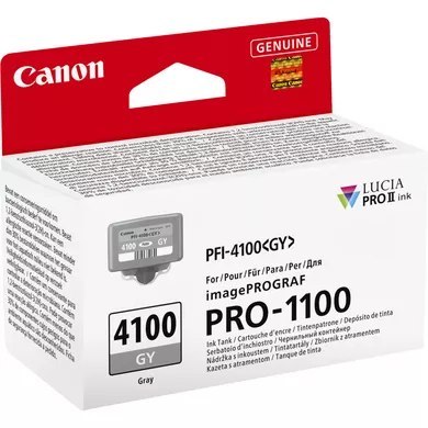 INK PFI-4100 GY GREY INK TANK/