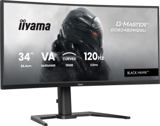 Monitor IIYAMA 86,4 cm (34") GCB3482WQSU-B1 21:9 2xHDMi+DP+USB-C Curv