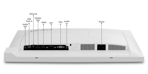 Monitor LED Lenovo C24d-20 61cm (24") 1920x1200px Full HD Szary, Biały