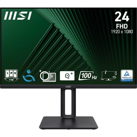Monitor MSI Pro MP245PG 24 cali IPS FHD HDMI/DP Pivot - Płaski ekran - 61 cm