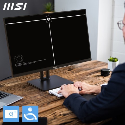 Monitor MSI Pro MP245PG 24 cali IPS FHD HDMI/DP Pivot - Płaski ekran - 61 cm