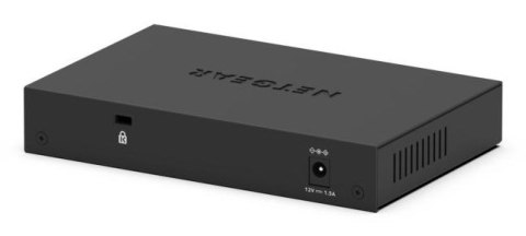 NETGEAR GS308E Zarządzany L2/L3 Gigabit Ethernet (10/100/1000) Obsługa PoE Czarny