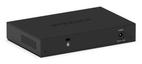 NETGEAR GS308E Zarządzany L2/L3 Gigabit Ethernet (10/100/1000) Obsługa PoE Czarny