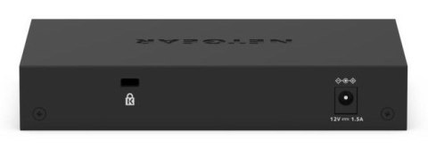 NETGEAR GS308E Zarządzany L2/L3 Gigabit Ethernet (10/100/1000) Obsługa PoE Czarny